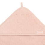 Badcape Badstof 75x75cm - Pale Pink - Afbeelding 3