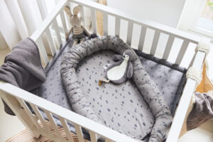 Hydrofiel Multidoek Spot 70x70cm - Storm Grey - Afbeelding 7