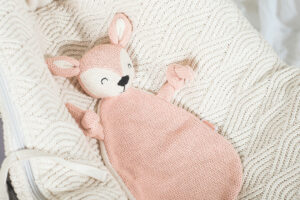 Speendoekje Deer - Pale Pink - Afbeelding 3