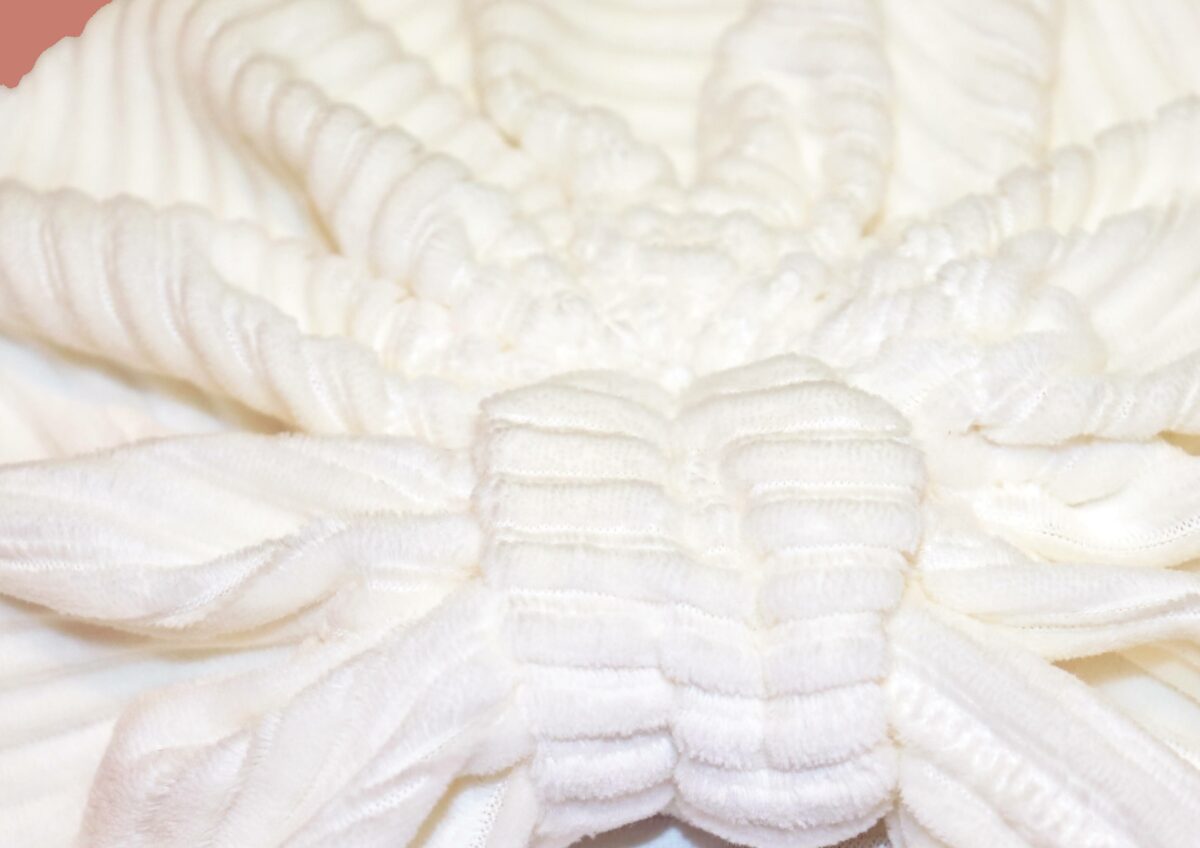 Mommy Turban - Velours Crème - Afbeelding 3