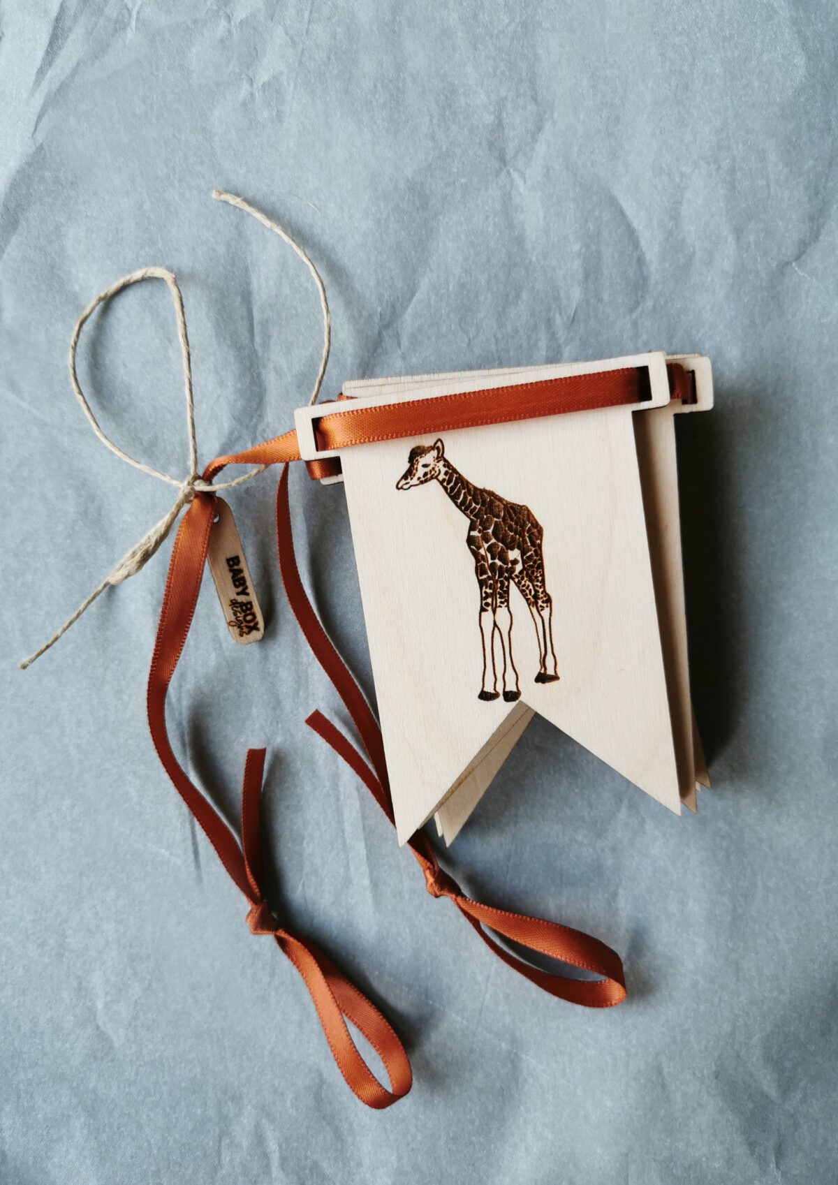 Naamslinger mini 7 x 8,7 cm - Afbeelding 2