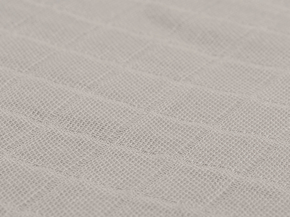 Hydrofiel Bamboe Multidoek 70x70cm - Light Grey - Afbeelding 2