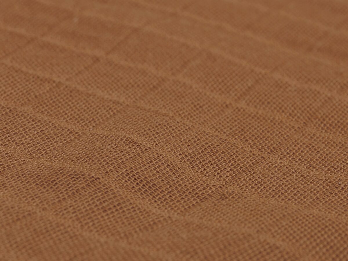 Hydrofiel Bamboe Multidoek 115x115cm - Caramel - Afbeelding 2