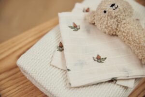 Hydrofiel Multidoek Rosehip 70x70cm - Rosehip - Afbeelding 6