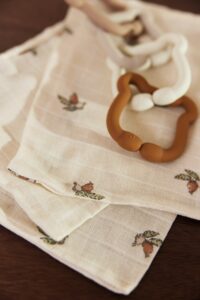 Hydrofiel Multidoek Rosehip 70x70cm - Rosehip - Afbeelding 5