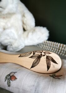 Baby haarborstel- met gravering naar keuze - Afbeelding 4