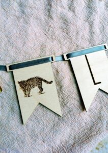 Naamslinger mini 7 x 8,7 cm - Afbeelding 13