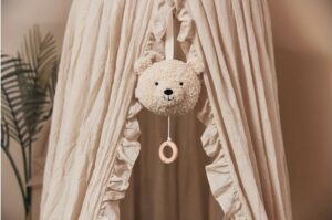 Muziekhanger - Teddy Bear - Naturel - Afbeelding 3