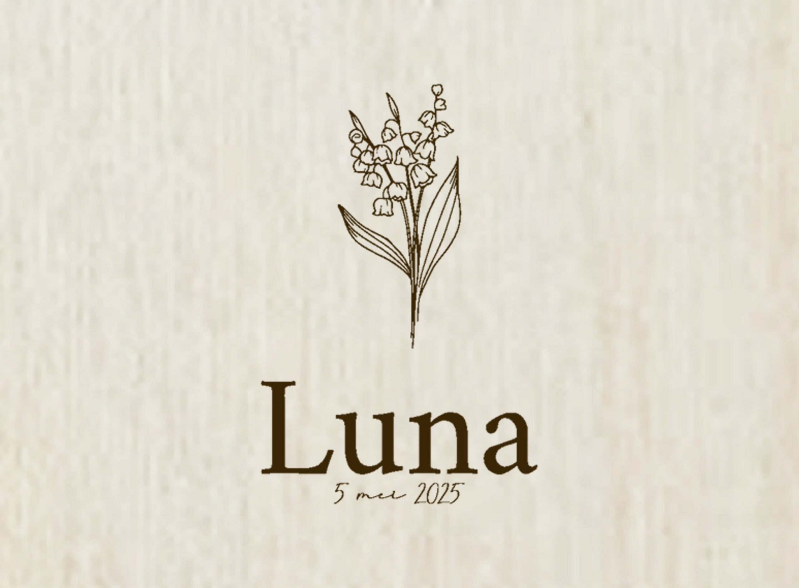 mei: lelietje-van-dalen